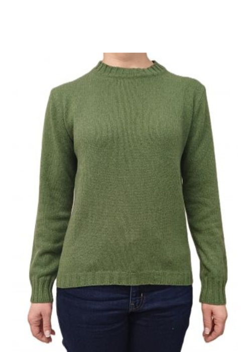 Maglia Donna Girocollo in Cashmere Rigenerato-3