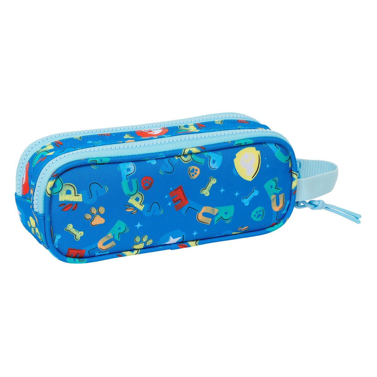 Double Carry-all The Paw Patrol Pups rule Blue 21 x 8 x 6 cm-2