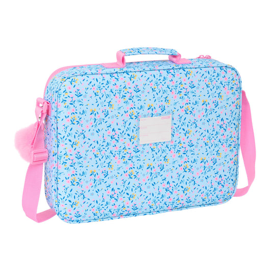 School Satchel Vicky Martín Berrocal Paraíso Pink Light Blue 38 x 28 x 6 cm-0