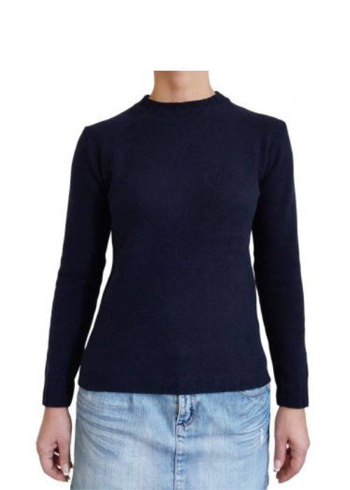 Maglia Donna Girocollo in Cashmere Rigenerato-7