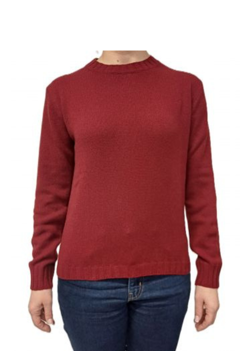 Maglia Donna Girocollo in Cashmere Rigenerato-2