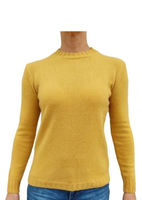 Maglia Donna Girocollo in Cashmere Rigenerato-13