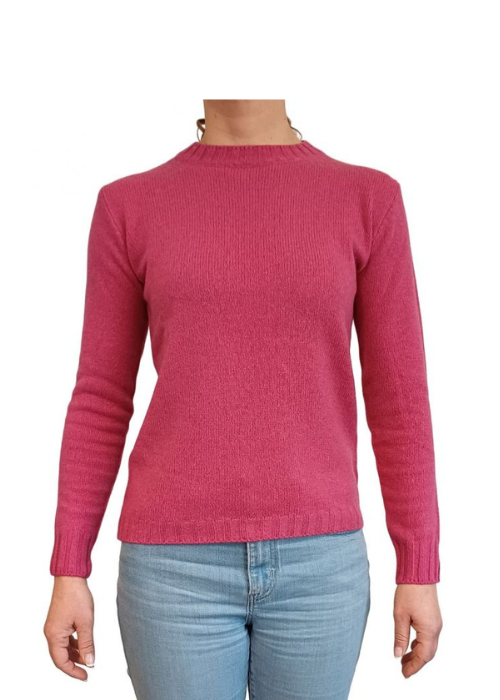 Maglia Donna Girocollo in Cashmere Rigenerato-4