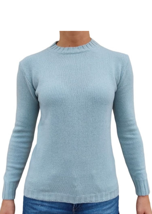 Maglia Donna Girocollo in Cashmere Rigenerato-10