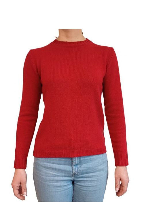 Maglia Donna Girocollo in Cashmere Rigenerato-15