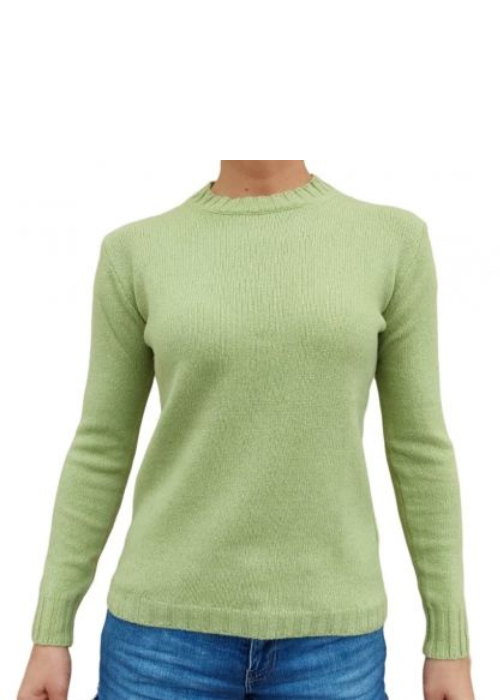 Maglia Donna Girocollo in Cashmere Rigenerato-16