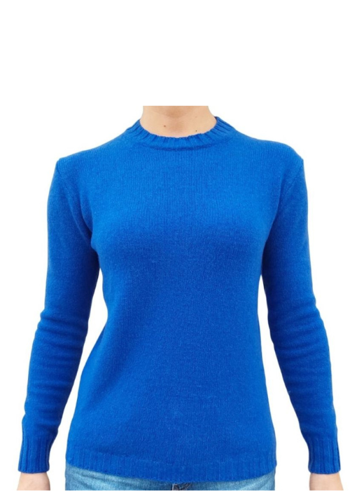 Maglia Donna Girocollo in Cashmere Rigenerato-8
