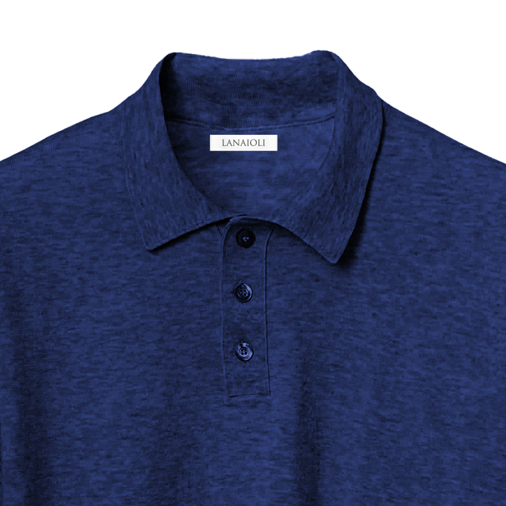Polo Uomo Maniche Lunghe 100% Cotone ELS-3