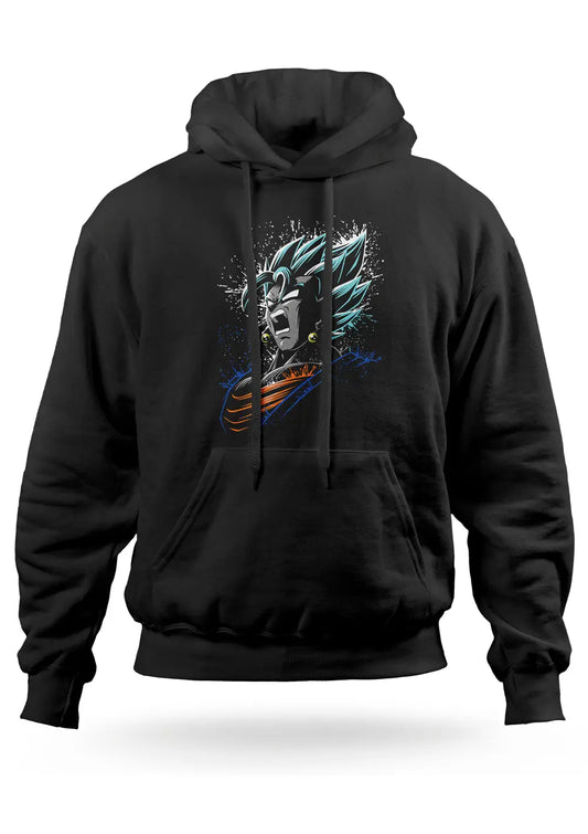 Felpa con Cappuccio Goku Vegeta Fusione Gogeta Dragon Ball-0